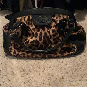 DOLCE & GABBANA Leopard Print Shoulder Bag